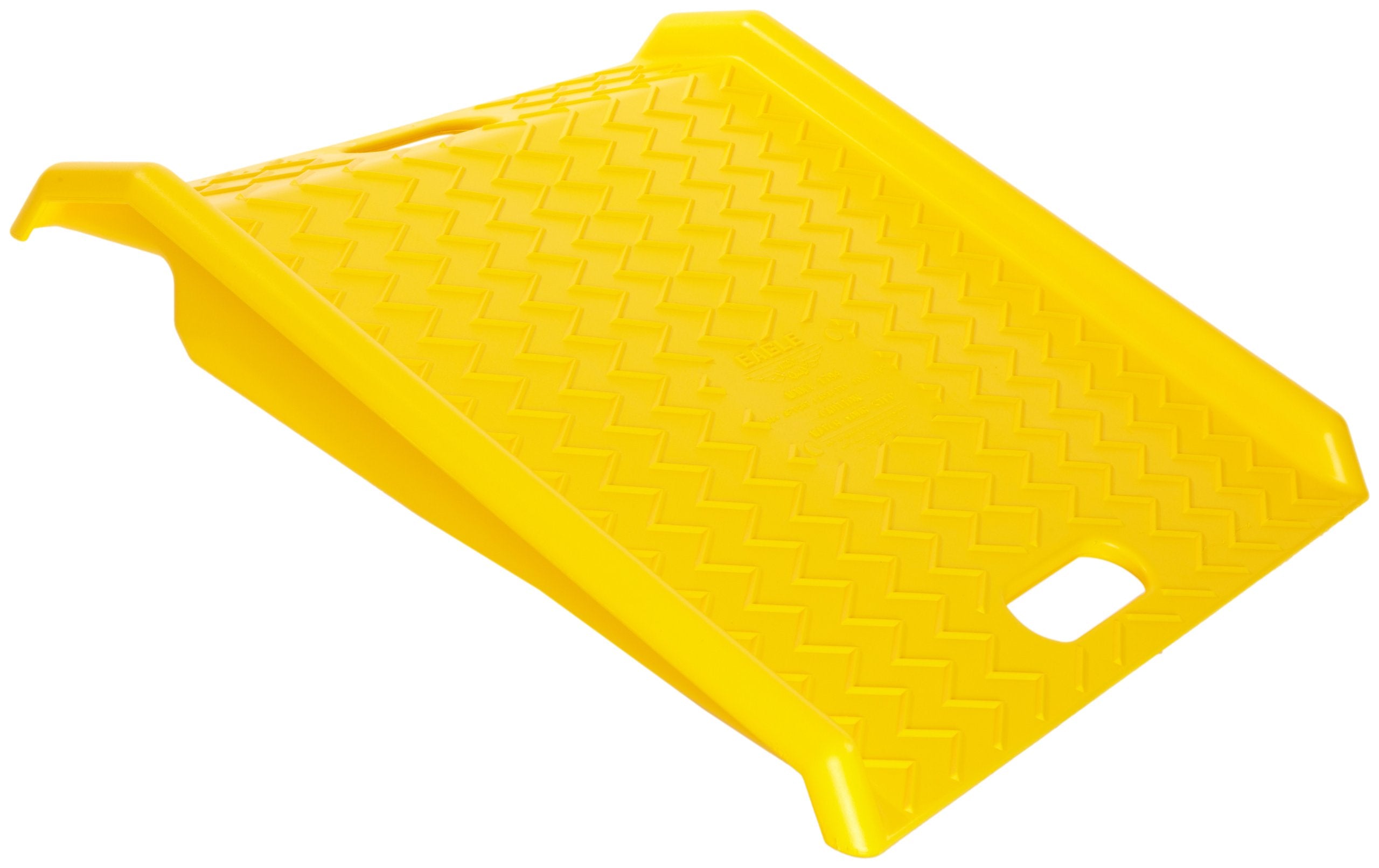 EAGLE GASKET AND PACKING Eagle 1794 Poly Curb Ramp in Yellow