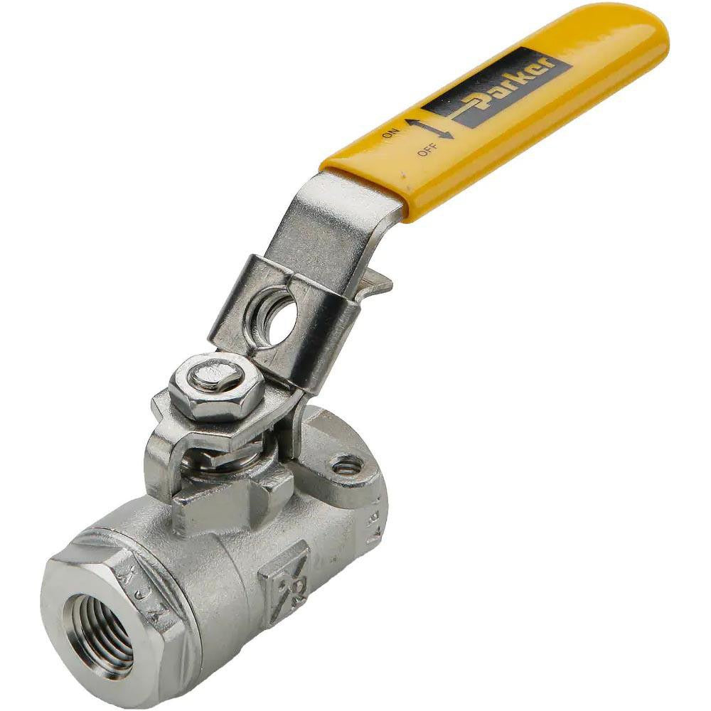 PARKER Parker XVP502SS-6 Ball Valve 3/8 Inch Fnpt Full Port 600 Psi