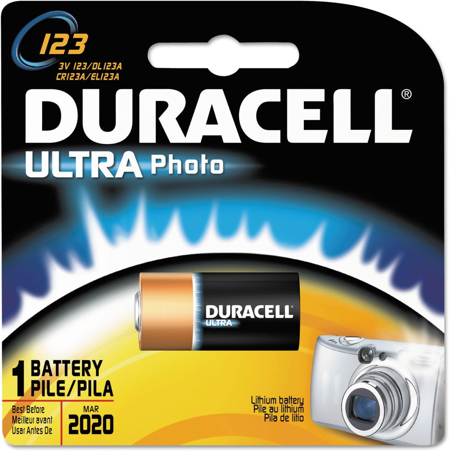 DURACELL DL123ABPK BATTERIES