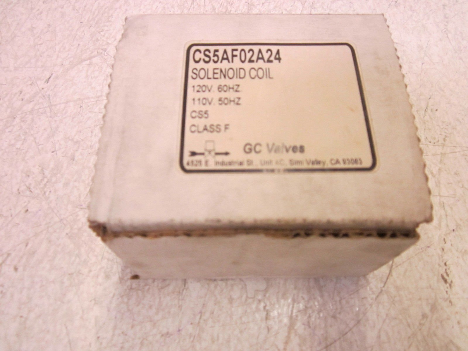 GC VALVES CS5AF02A24 SOLENOID VALVES & COILS