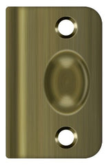 DELTANA Deltana SPB349U5 Strike Plate Ball Catch Roller Catch Antique Brass