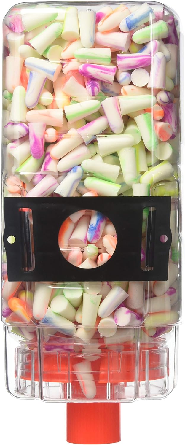 MOLDEX Moldex 6645 SparkPlugs PlugStation Earplug Dispenser Assorted Color Swirls 500 Pairs