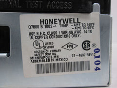Honeywell Q7800B1003 Wiring Subbase Burner/Wall Mount 2 Knockouts Each End