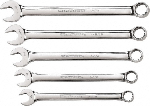 GEARWRENCH Gearwrench 81921 Combination Wrench Set 5 Pc Inch
