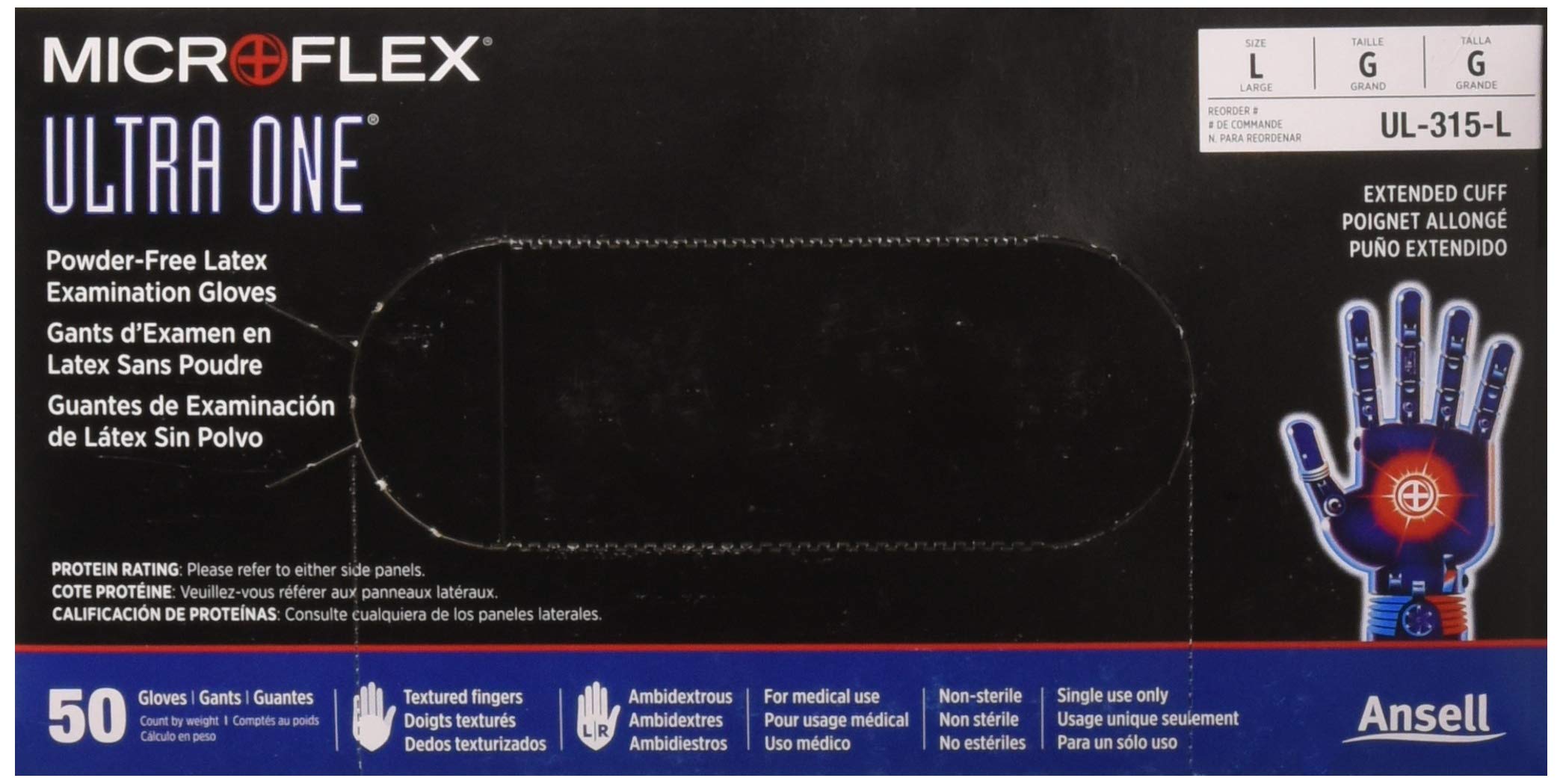 MICROFLEX UL-315-L PROTECTIVE CLOTHING & WORK WEAR