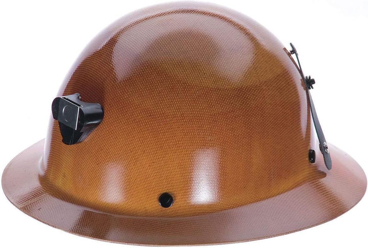 MSA SAFTEY MSA 460389 Skullgard Full Brim Hard Hat Phenolic Resin Up to 350F
