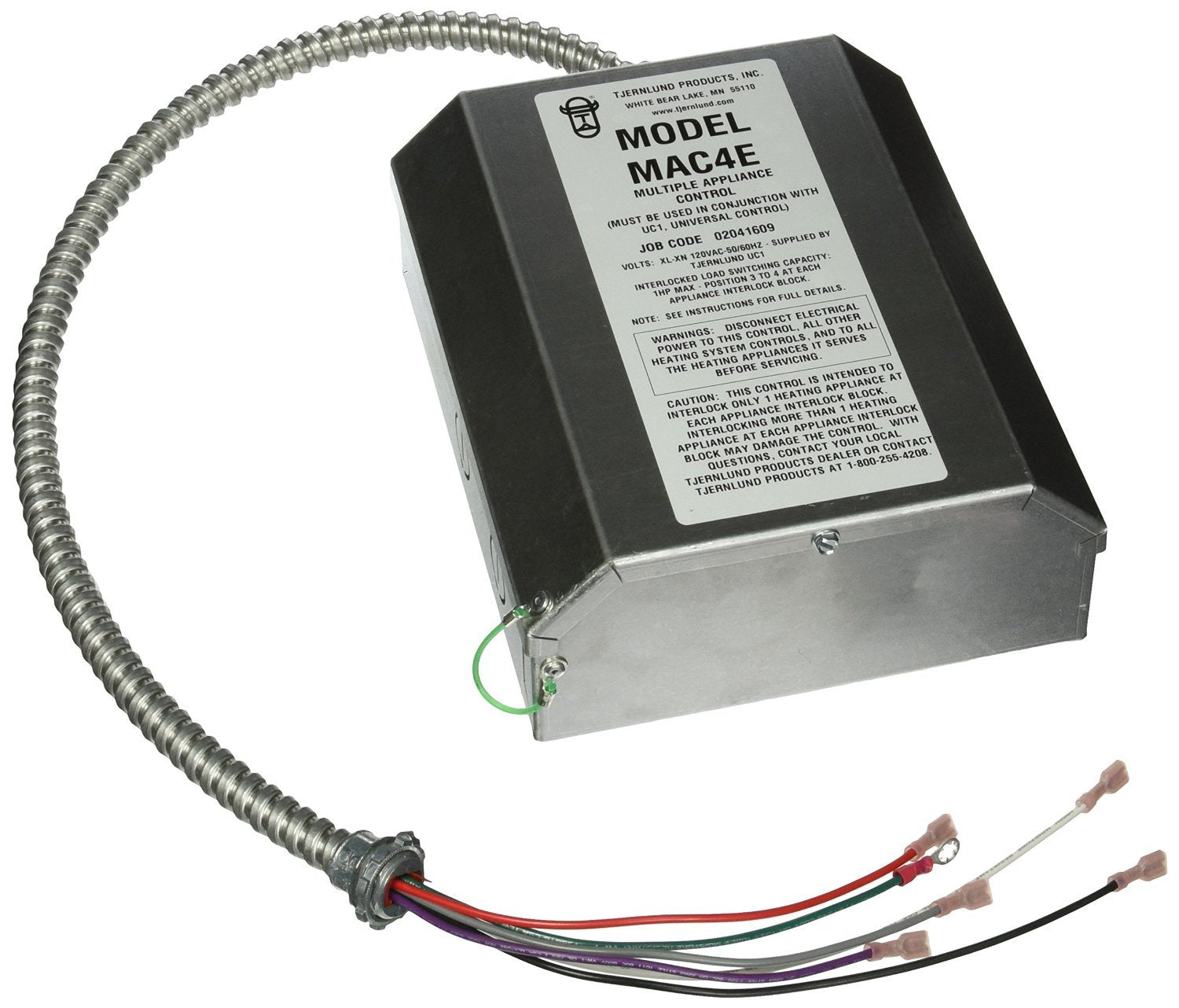 TJERNLUND MAC-4E DRAFT INDUCERS