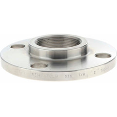 MERIT BRASS Merit Brass 635-32 Threaded Pipe Flange 2 in 316 Ss