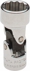 PROTO Proto J4774TA Hand Socket 7/16 in 12-pt 1/4 Drive