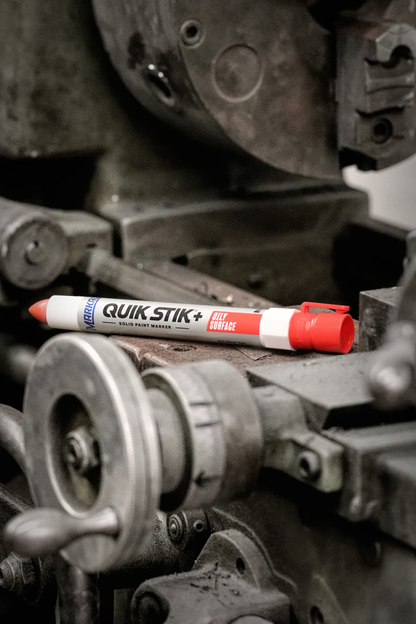 MARKAL Markal 28882 Quik+ Stik Oily Surface Solid Paint Marker 1 Count Pack of 12