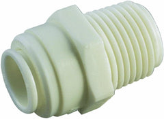 ANDERSON METALS Anderson Metals 53068-0604 3/8 In. x 1/4 In. MPT Push-In Plastic Connector (Each)