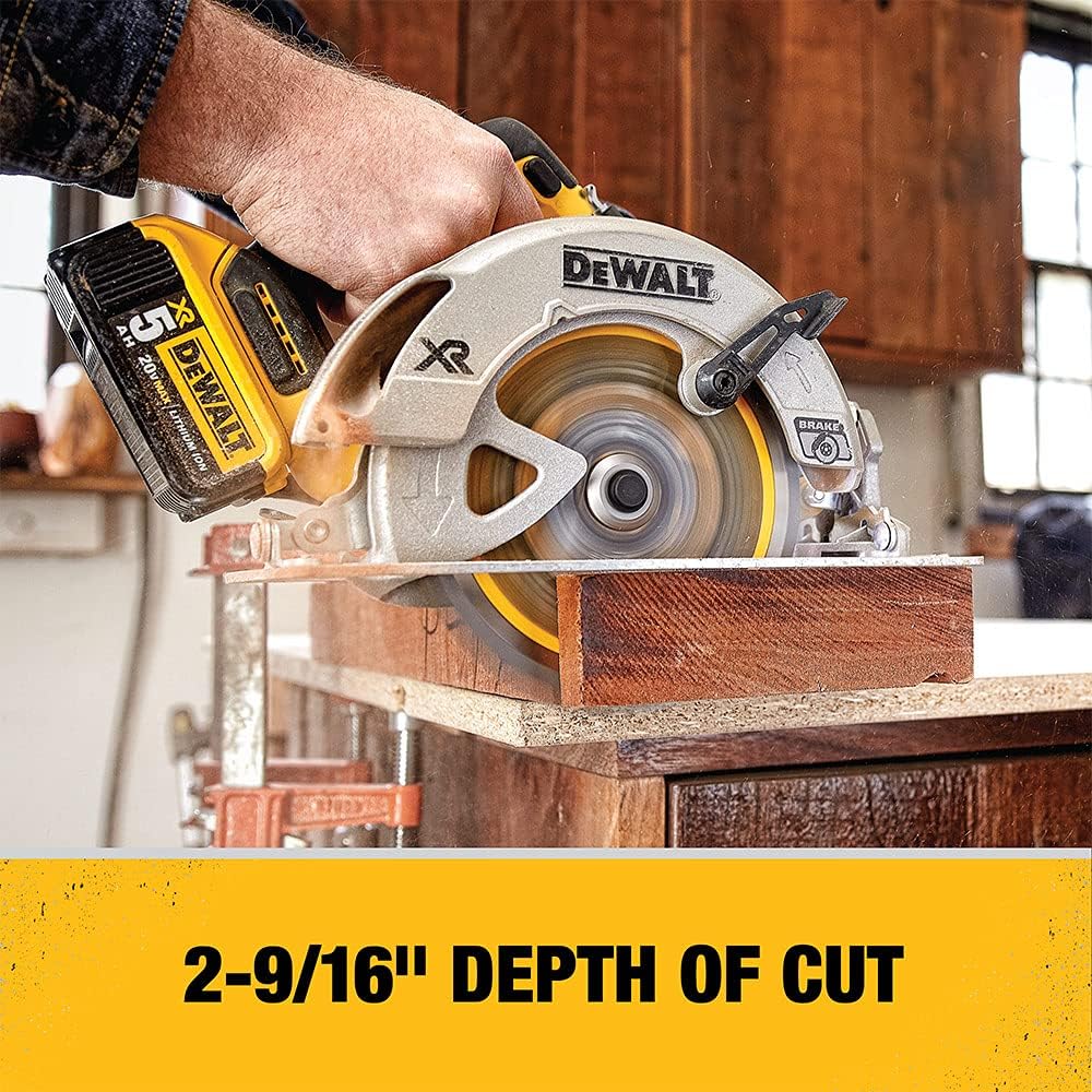 DEWALT DEWALT DCS570B 20V MAX 7-1/4 Inch Circular Saw with Brake Tool Only