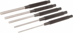 STARRETT Starrett 51187 Pin Punch Set 5 Piece 0.125 to 0.375 Inches