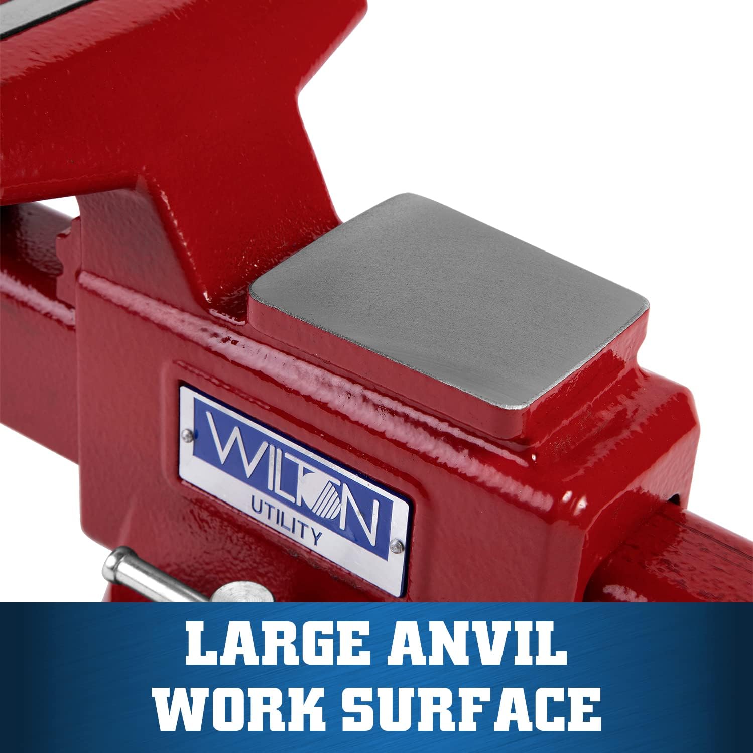 WILTON Wilton 28819 Utility Bench Vise 5-1/2 in Jaw Width 360 Degree Swivel Base