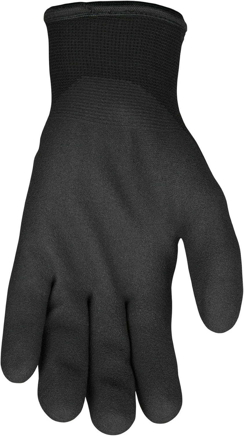 MCR SAFETY MCR Safety N9690S Memphis Glove Ninja Ice 15 Gauge Black Nylon Cold Weather Glove