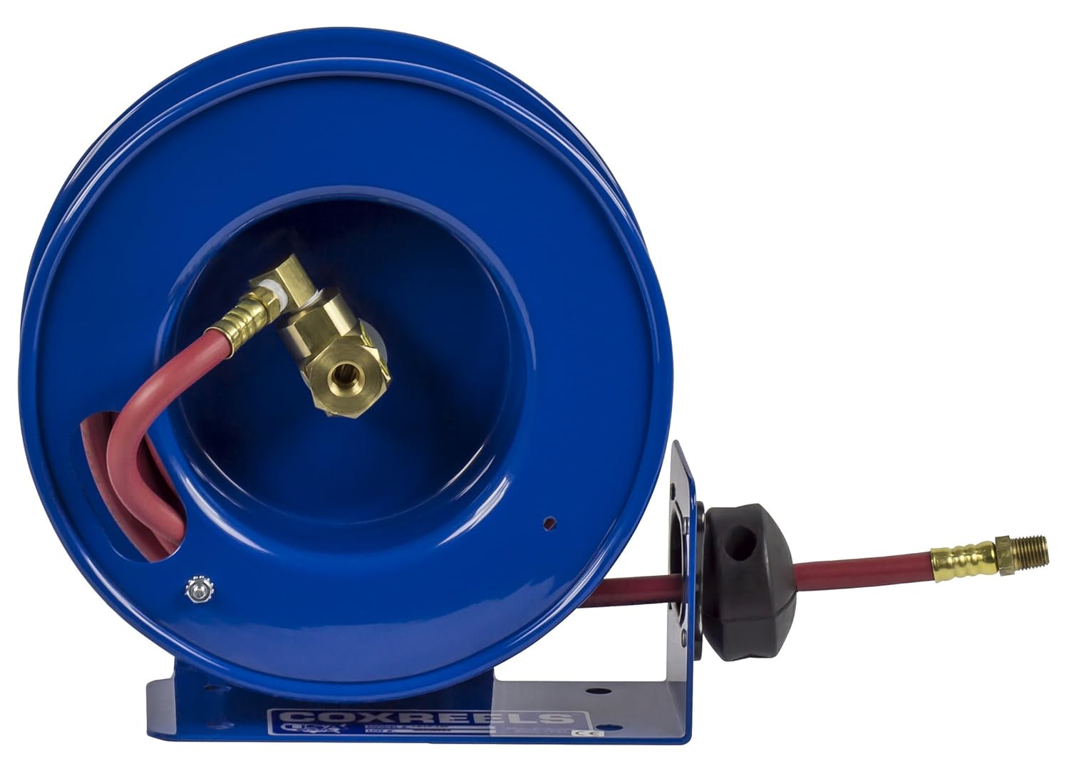 COXREELS Coxreels LG-LP-310 LG Series Little Giant Compact Low Pressure Retractable Air/Water Hose Reel 3/8 Hose I.D 10 ft Hose Capacity 300 PSI