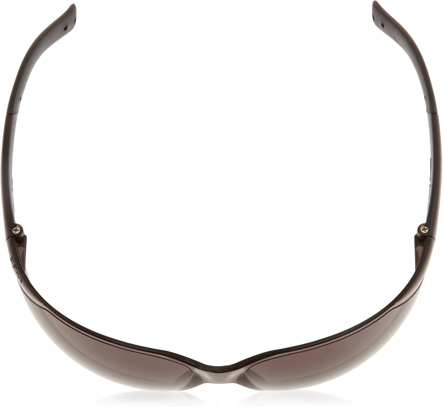 MCR SAFETY MCR BK212 Crews BearKat Polycarbonate Safety Glasses with Non-Slip Hybrid Black Temple Sleeve, Small, 1 Pair