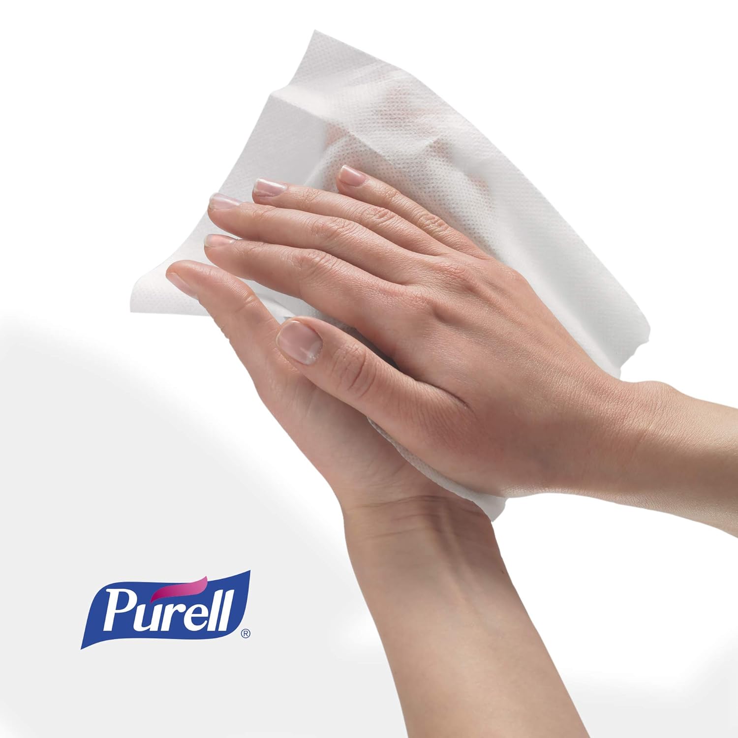 PURELL Purell 9031-06 Hand Sanitizing Wipes Alcohol Formula Fragrance Free 175 Count Pack of 6