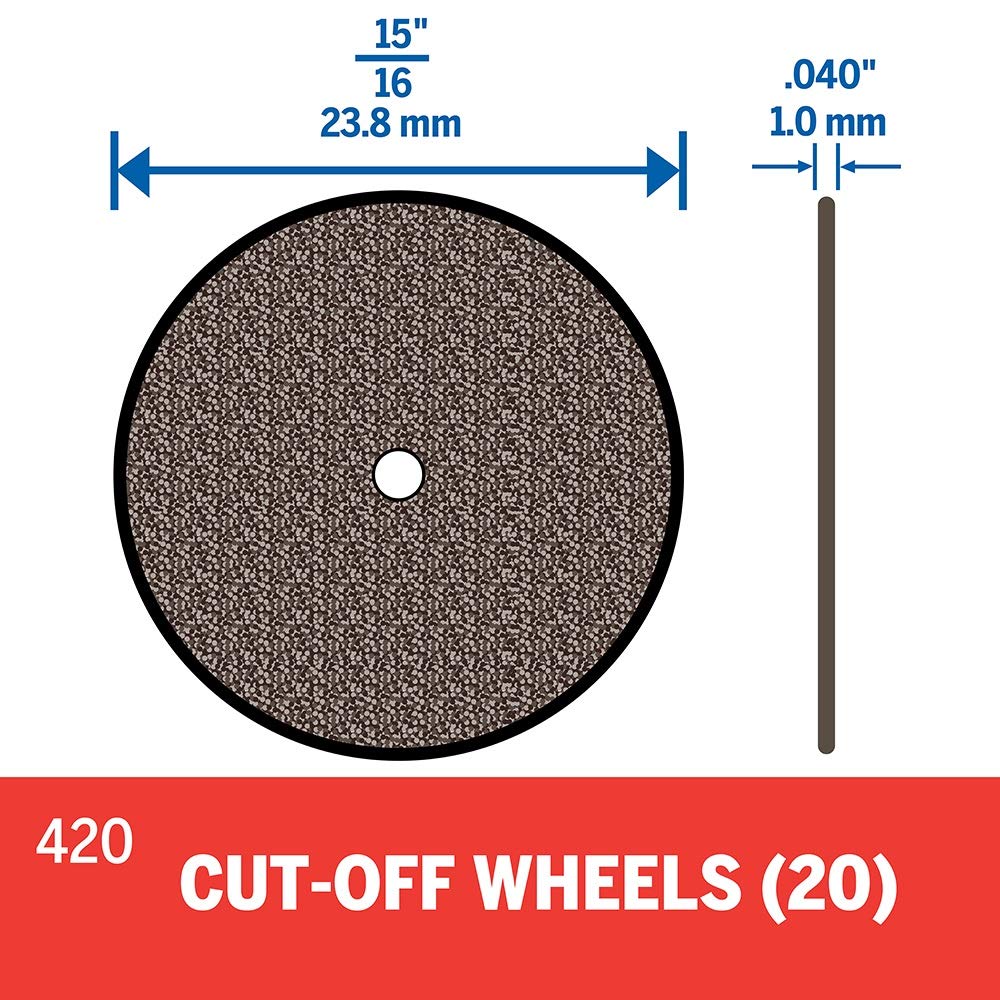 DREMEL Dremel 420 Cut Off Wheel 20-Piece