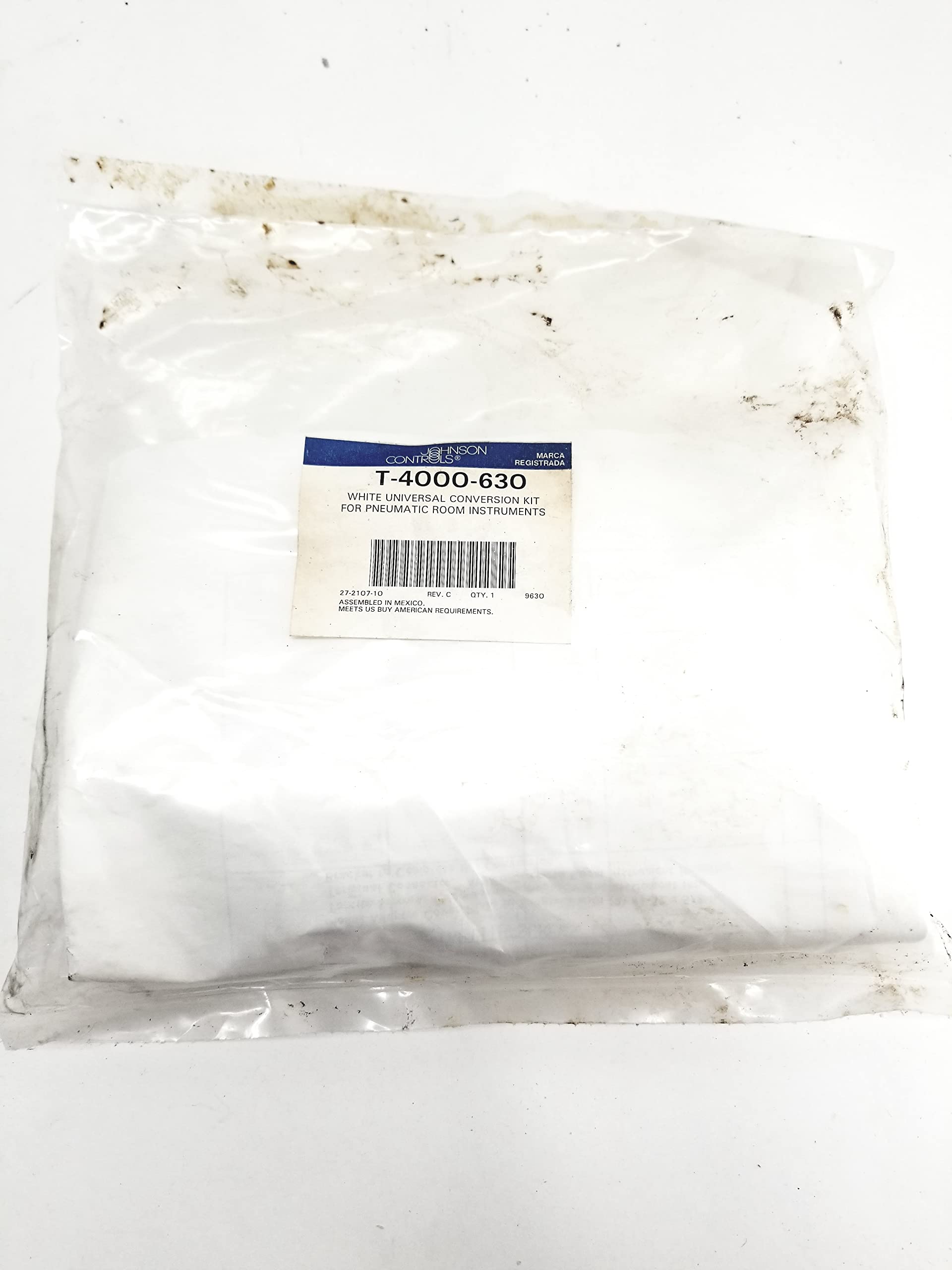 JOHNSON CONTROLS Johnson Controls T-4000-630 Universal Conversion Kit for Thermostats