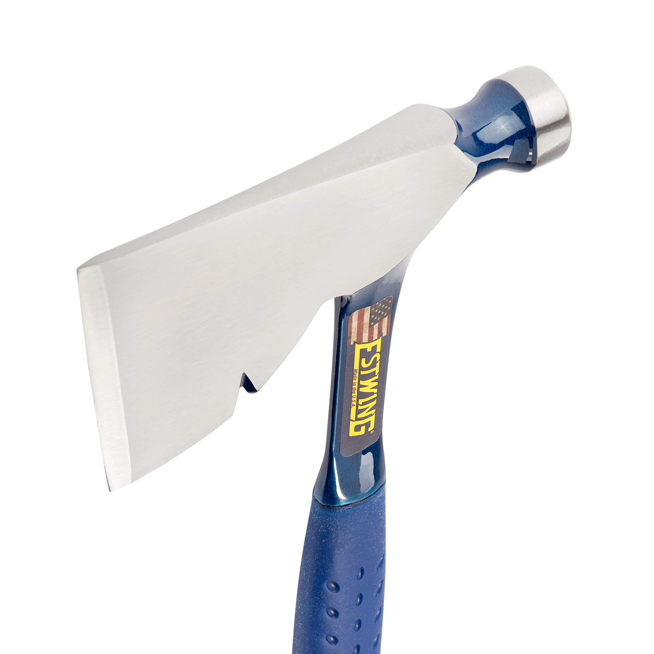 ESTWING Estwing E3-2H Carpenter's Hatchet - 13 Half Axe with Smooth Face & Shock Reduction Grip