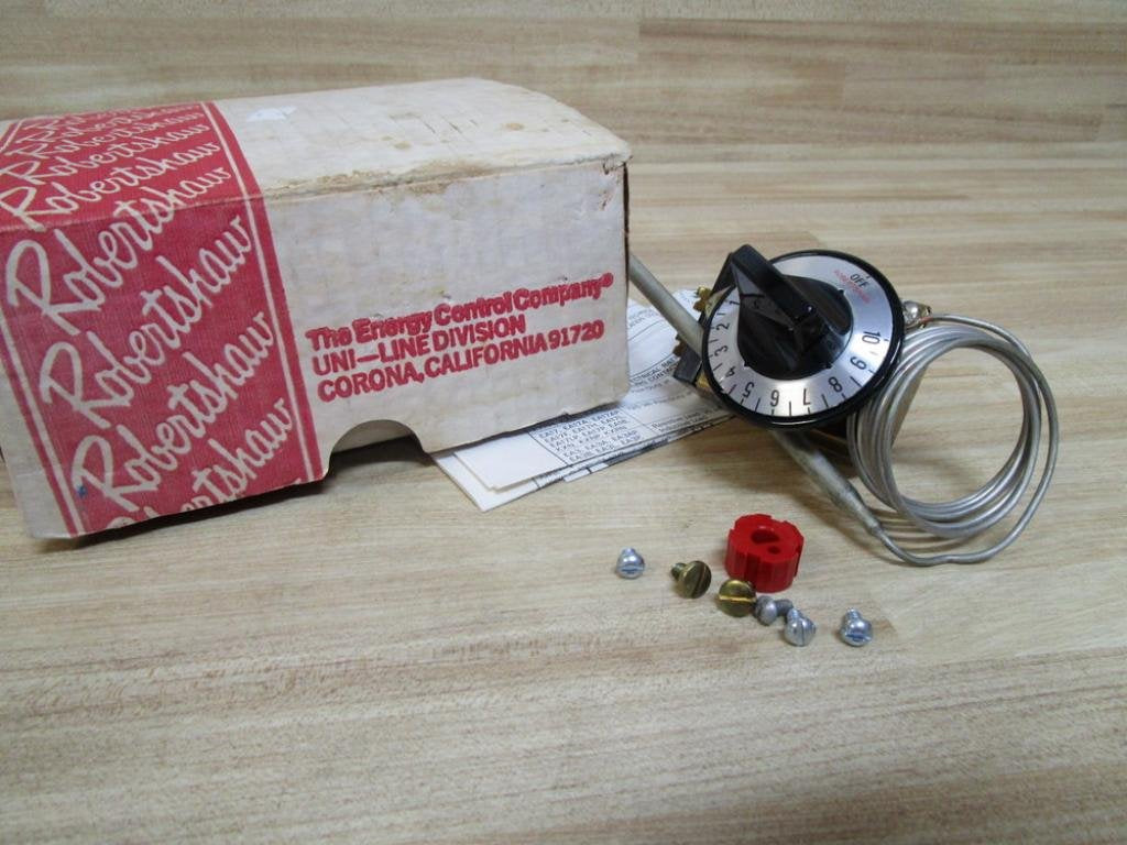 ROBERTSHAW Robertshaw 5300-073 Direct Acting Commercial Electric Thermostat 25 Amps 250 VAC