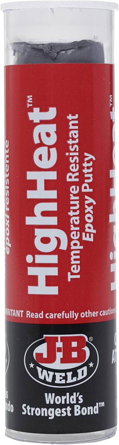 J-B WELD J-B Weld 8297 HighHeat 500 Degree Epoxy Putty Stick - 2 oz. , Grey