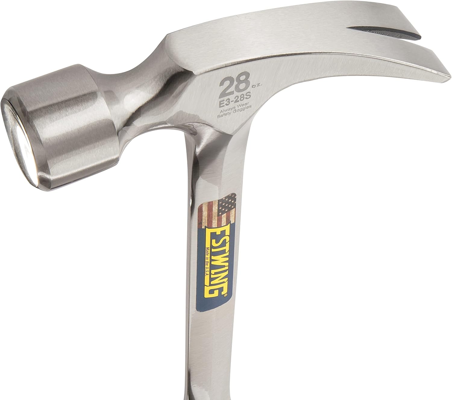 ESTWING Estwing E3-28S Framing Hammer 28 oz Long Handle Straight Rip Claw