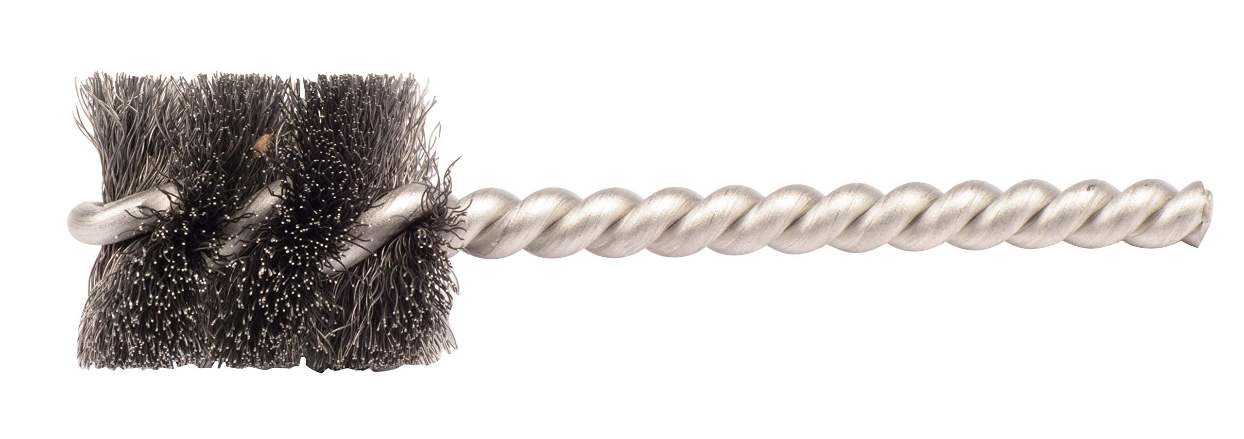 WEILER Weiler 21075 Power Tube Brush Steel Wire Fill 1 Inch Brush Length Made in USA