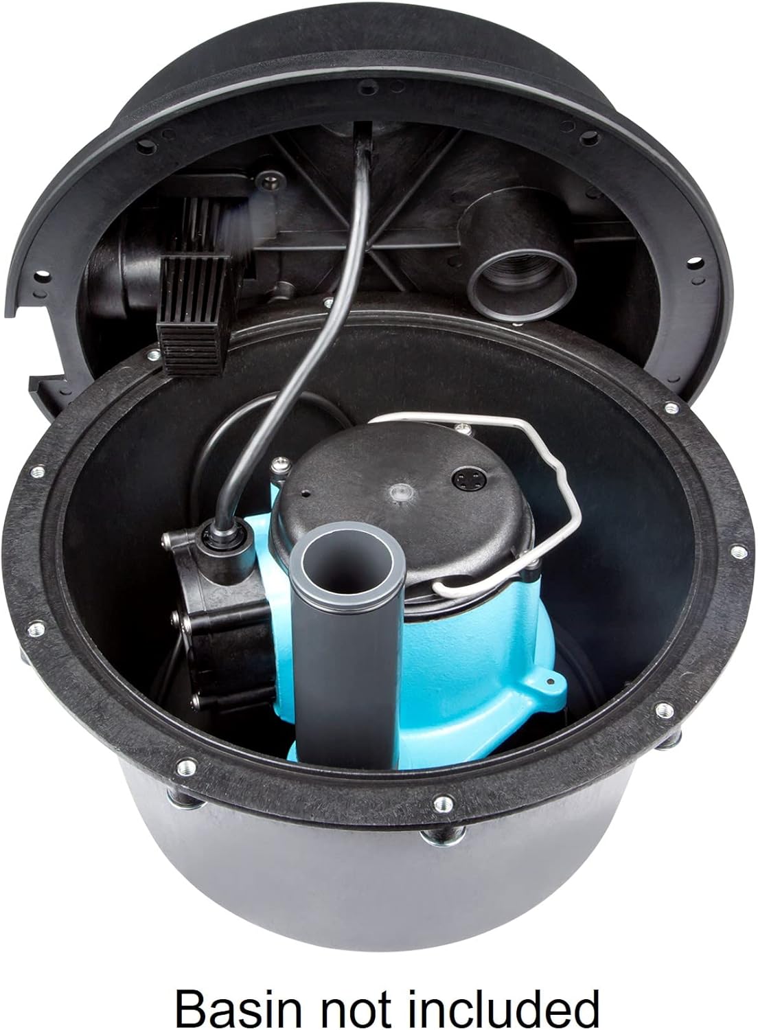 LITTLE GIANT Little Giant 506160 6-CIA-ML 115V 1/3 HP Cast Iron Submersible Sump Pump with Diaphragm Switch