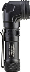 Streamlight 88088 ProTac 90 300-Lumen Multi-Fuel Right Angle Tactical Flashlight with one CR123A Lithium & one AA Alkaline Battery & Nylon Holster, Black, Box
