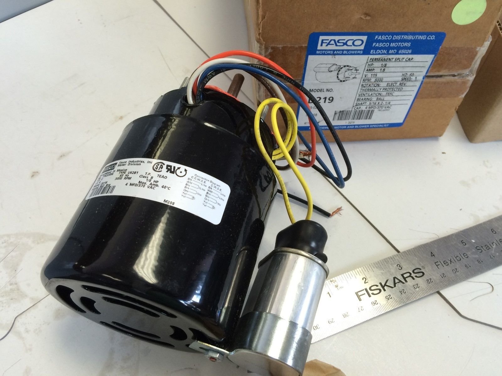 GENTEQ MOTORS D219 BLOWER MOTORS
