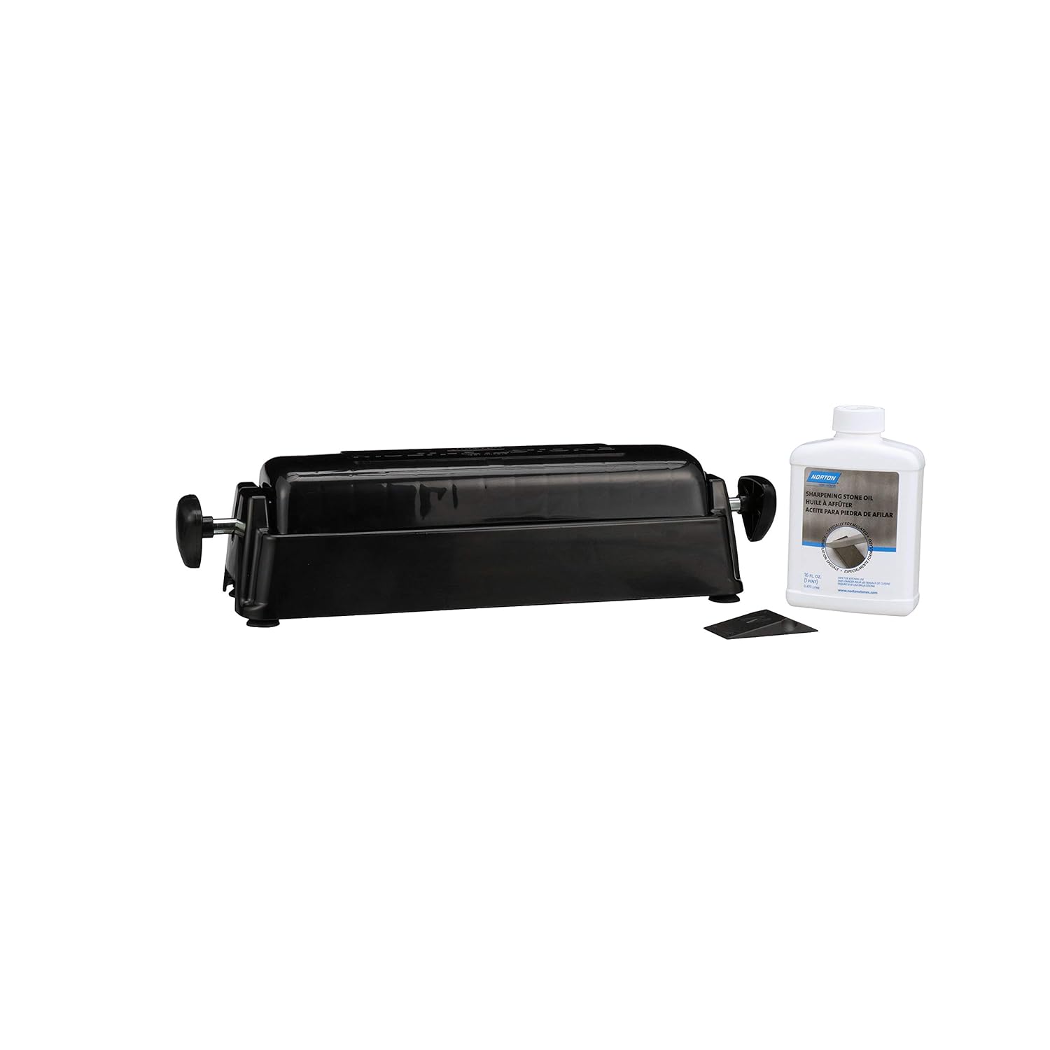 NORTON Norton 61463685960 Multi-Oilstone Sharpening System with 11.5 Inches Crystolon and India Stones