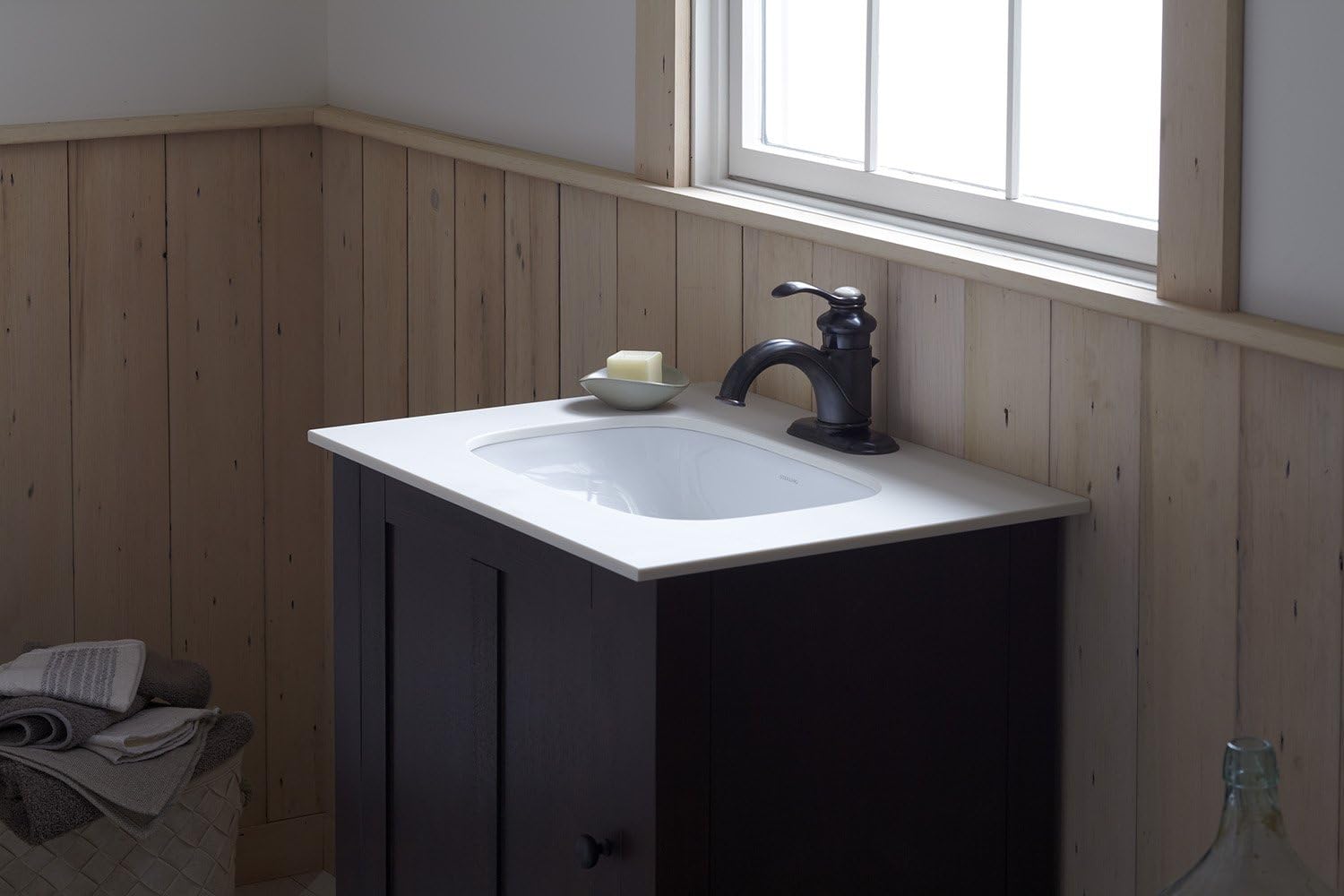 STERLING HVAC Sterling 442007-U-0 Stinson Undercounter Lavatory, White