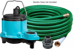 Little Giant 506274 6-CIM-R 115-Volt Manual Submersible Sump Pump with 25-ft Cord