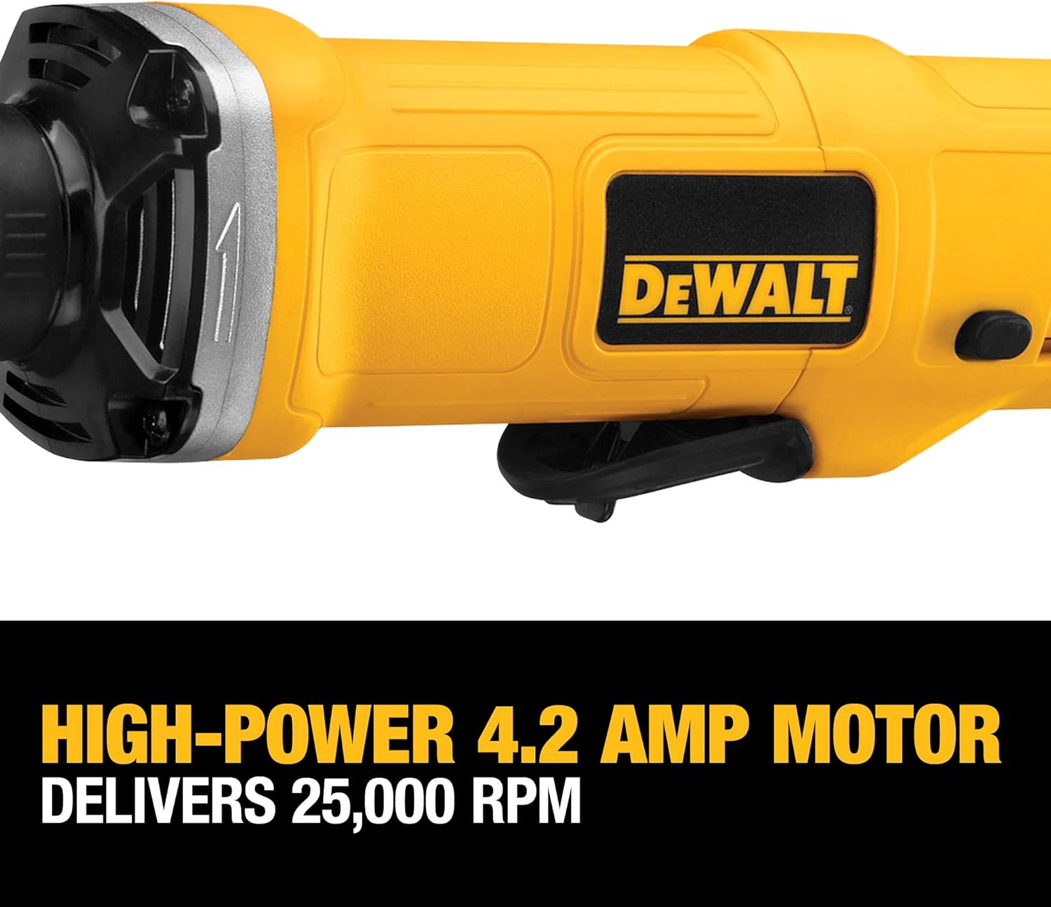 DEWALT DeWalt DWE4887 Die Grinder Corded 4.2-Amp 1-1/2-Inch 25000 RPM AC/DC Capacity