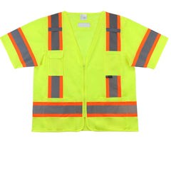 West Chester 47306/3XL Class 3 High Visibility Surveyor Safety Vest Two Tone 3XL