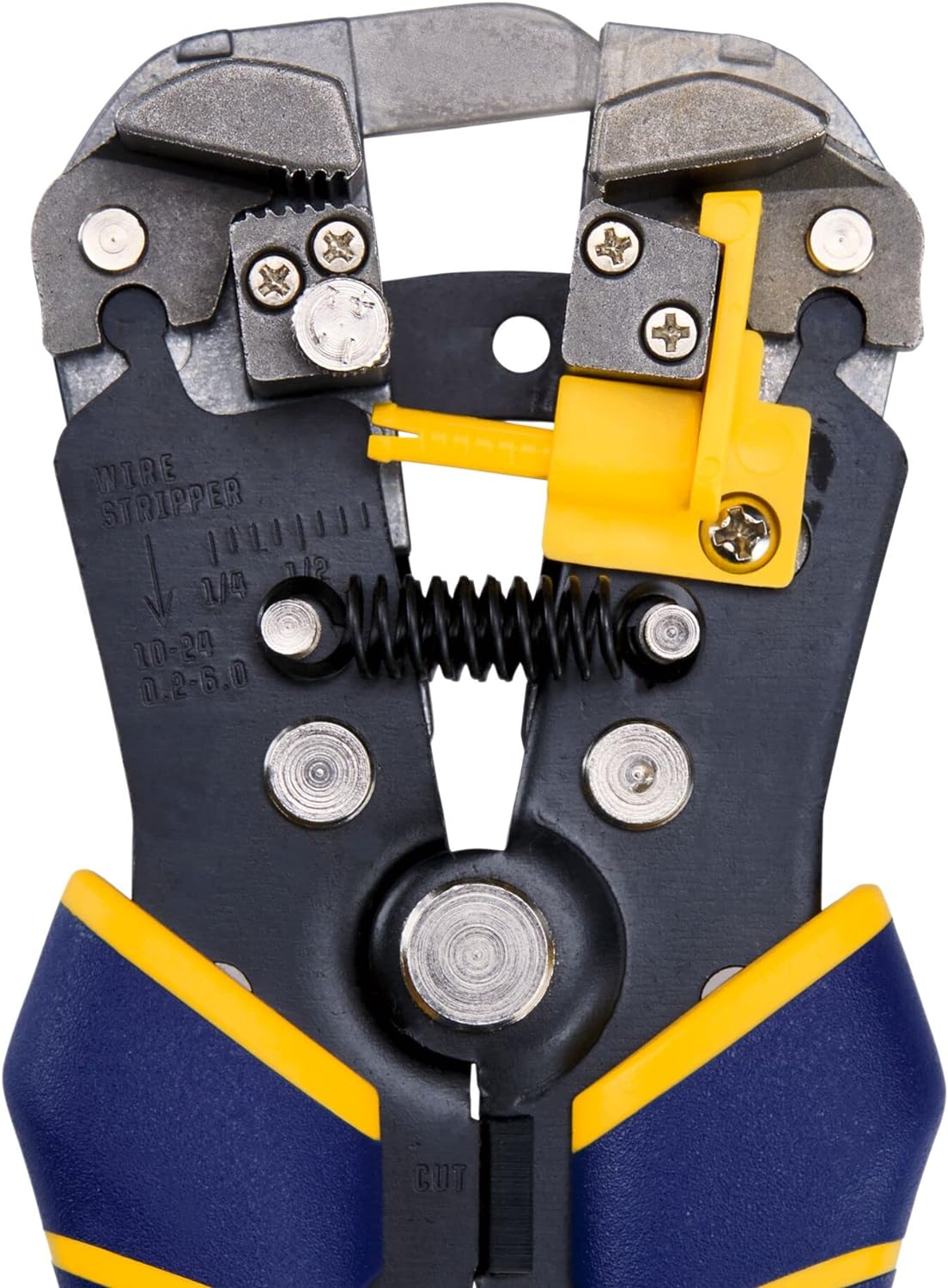 IRWIN IRWIN 2078300 Vise-Grip Wire Stripper 2 Inch Jaw Cuts 10-24 AWG ProTouch Grip