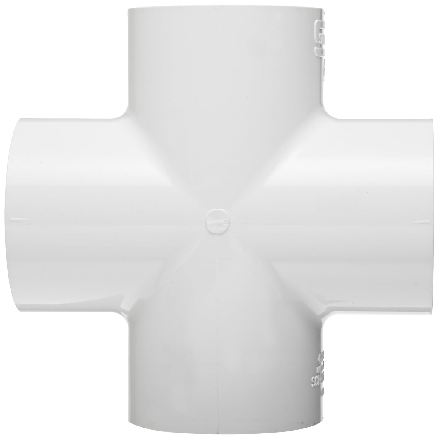 SPEARS Spears 420-010 PVC Pipe Fitting Cross Schedule 40 1 Socket