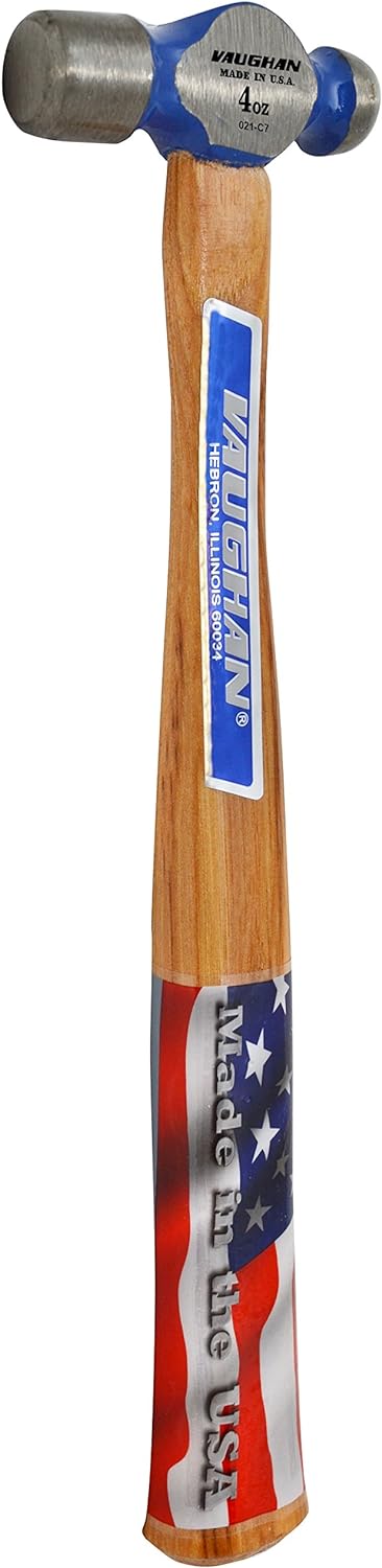 VAUGHAN Vaughan TC504 4-Ounce Commercial Ball Pein Hammer White