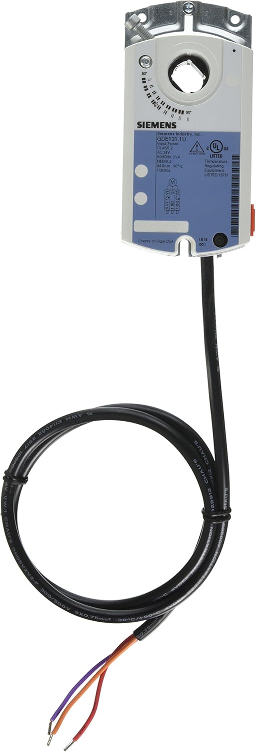 SIEMENS GDE131.1U ACTUATORS