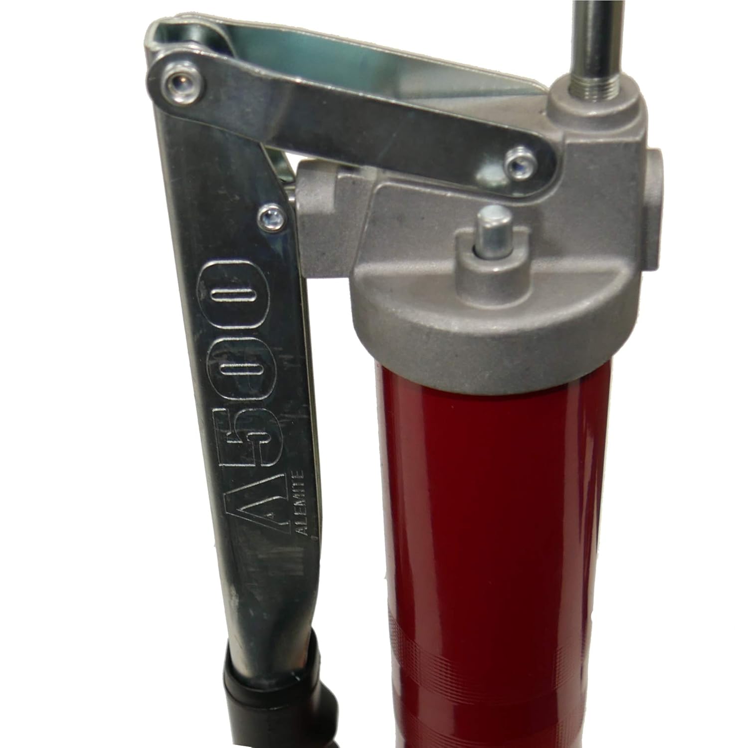 ALEMITE Alemite 500 Grease Gun Develops up to 10000 psi Delivery 1 oz./21 Strokes 16 oz. Bulk or 14 oz. Cartridge 3-Way Loading