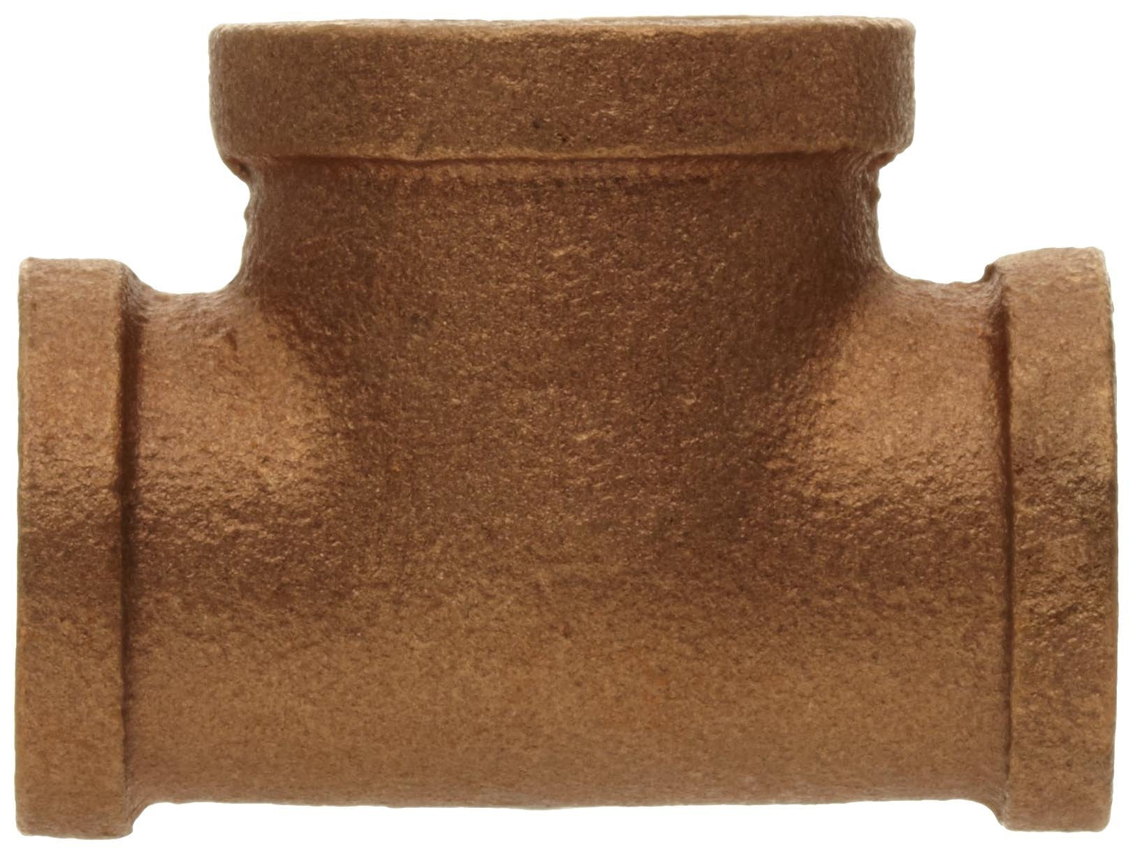 MERIT BRASS Merit Brass X106-120808 Pipe Reducer Tee 3/4 x 1/2 x 1/2 NPT