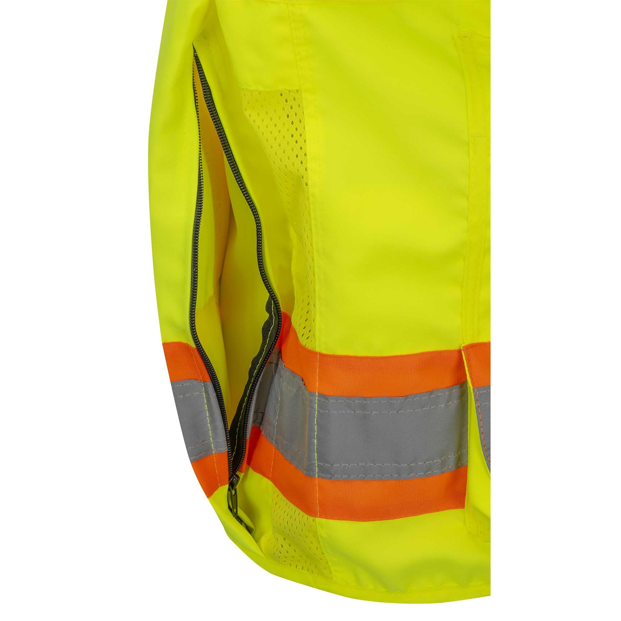 PIONEER Pioneer V1010141U-L Safety Vest Green Large