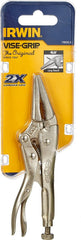 Irwin 1602L3 Vise-Grip Original Locking Pliers Long Nose 4 Inches Silver