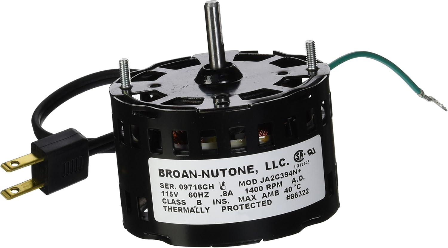 BROAN-NUTONE S86322000 EXHAUST FAN MOTORS