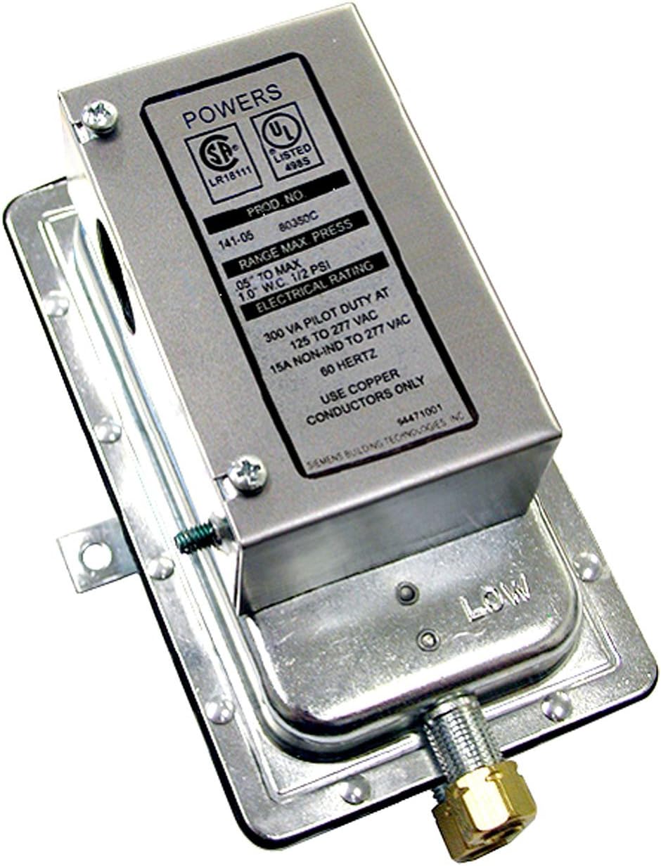 SIEMENS 141-0574 AIR FLOW SWITCHES