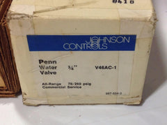 JOHNSON CONTROLS V46AC-1 PRESSURE REGULATING VALVES