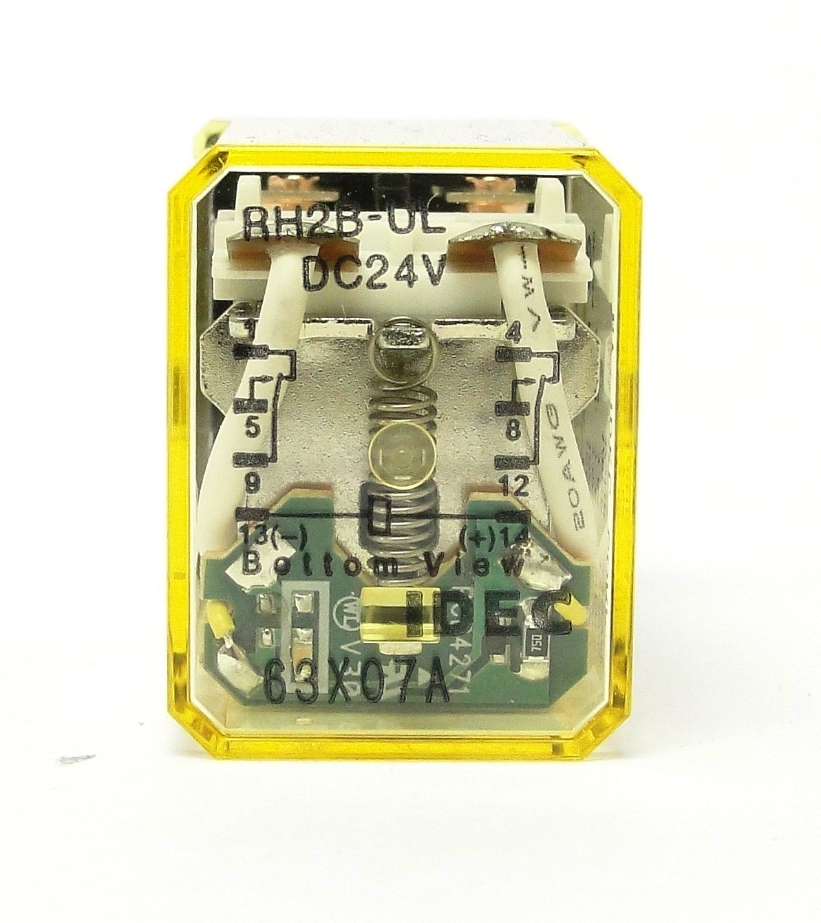 IDEC IDEC RH2B-ULDC24V Compact Power Relay 24VDC 10A DPDT
