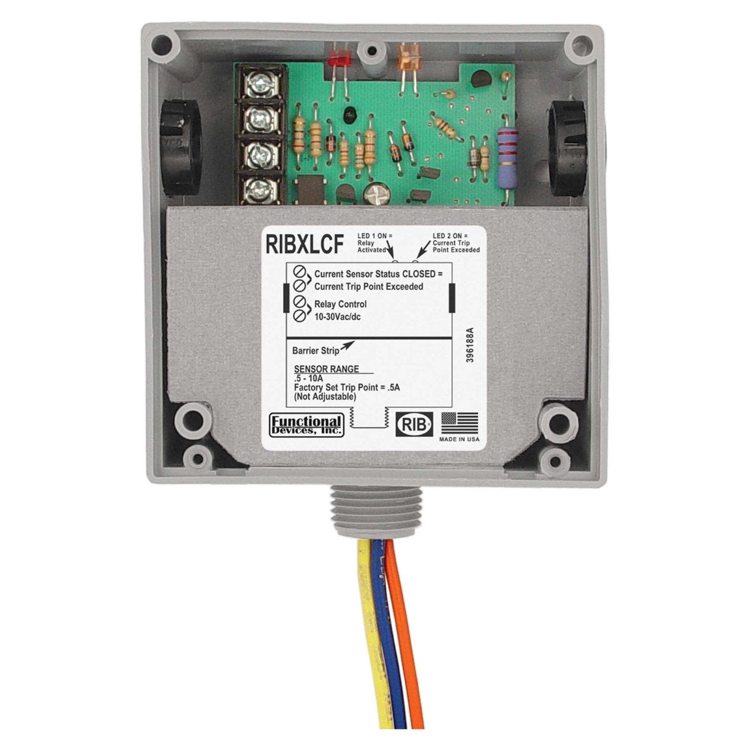 FUNCTIONAL DEVICES RIBXLCF CURRENT SENSORS